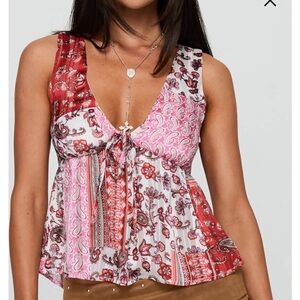 Princess Polly lovely bunch top nwt